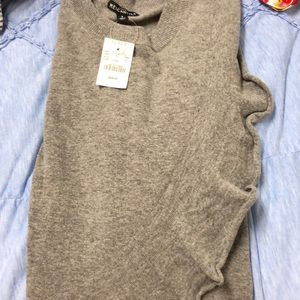 Grey J Crew Sweater